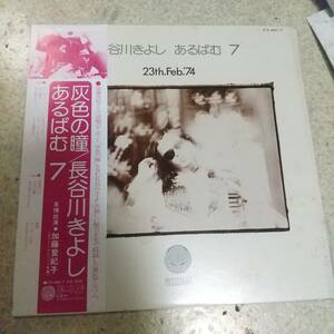 長谷川きよし 灰色の瞳 LP レコード