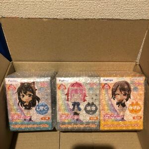 虹々咲学園　スクールアイドル同好会　ちょびるめフィギュア　一年生　しずく　璃奈　かすみ　ラブライブ