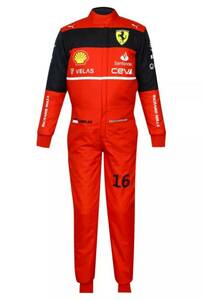 海外 送料込み 　高品質　F1 CHARLES 2022 Style Printed race Suit レーシングスーツ　サイズ各種　レプリカ　