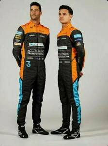 海外 送料込み 　高品質　ダニエル・リカルド McLaren Daniel Ricciardo 2022 Printed Suit F1 レーシングスーツ　サイズ各種　レプリカ　