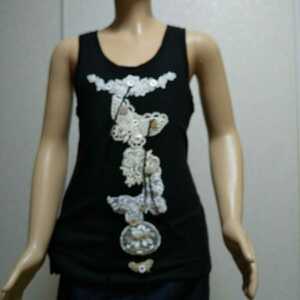 LOUIS VUITTON Louis Vuitton gorgeous tank top sleeveless shirt translation equipped 