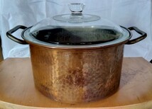 食器　鍋　両手鍋　調理器具　蓋つき　キッチン　カレー鍋_画像1