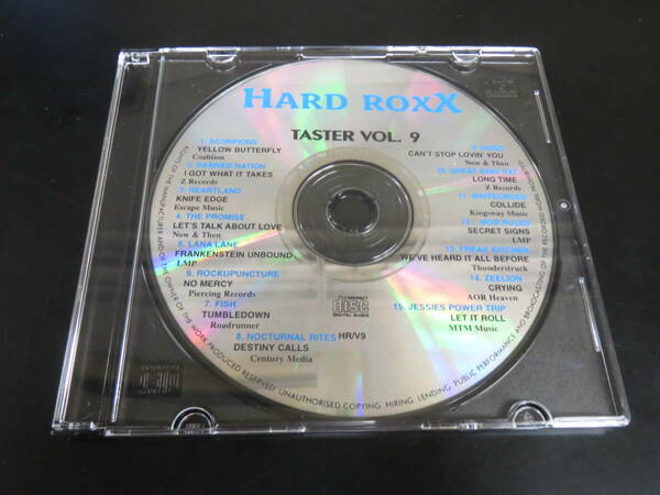 VA - Hard Roxx Taster Vol. 9 輸入盤CD（イギリス　HR/V9, 1999）