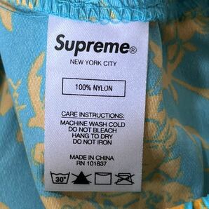 Supreme シュプリーム 【新品タグあり】2020年春夏アイテム 20SS Warm Up Pant Teal Floral フローラル ウォームアップ ナイロン パンツの画像9