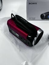 ★SONY ビデオカメラ　HDR-CX680 レッド★_画像3