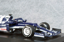 ● 1/43 アルファタウリ〓 ホンダ AT2 / 角田 祐穀 F1 デビュー SP 〓 SCUDERIA ALFATAURI HONDA_画像3