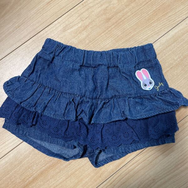 ショートパンツ キュロットスカート フリル ズートピア ジュディ