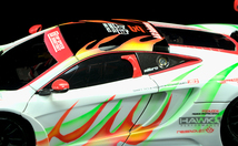 ミニッツレーサー用ホワイトボディ　マクラーレン12C GT3塗装済完成品　送料無料_画像5