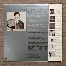 傷なし美盤 レア盤 チャーリー・クリスチャン Charlie Christian 1974年 LPレコード At The Carnegie Hall ~1939 国内盤 帯付_画像2