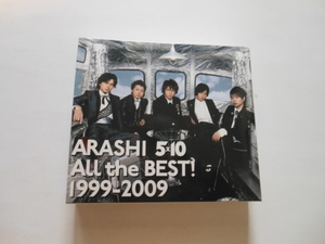 *CD storm ARASHI ARASHI 5×10 ALL THE BEST 1999-2009 beautiful goods free shipping!*