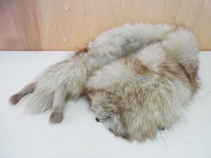 TS beautiful real fox fur fur muffler small articles 