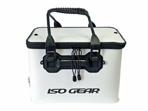 イソギア (Iso Gear) KP-180 ISO GEAR セミハードバッカン 36cm ホワイト KP-180