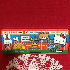  Kitty * Hello Kitty * writing brush box * pen case * Showa Retro that time thing *1976 year * one side opening * unused storage goods * ultra rare 