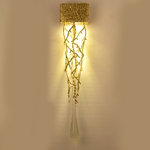 お得 家 装飾 北欧 LED ドロップ ウォールランプ リビングルーム ダイニングルーム ベッドルーム ウォールライト 屋内 照明器具 ゴールド
