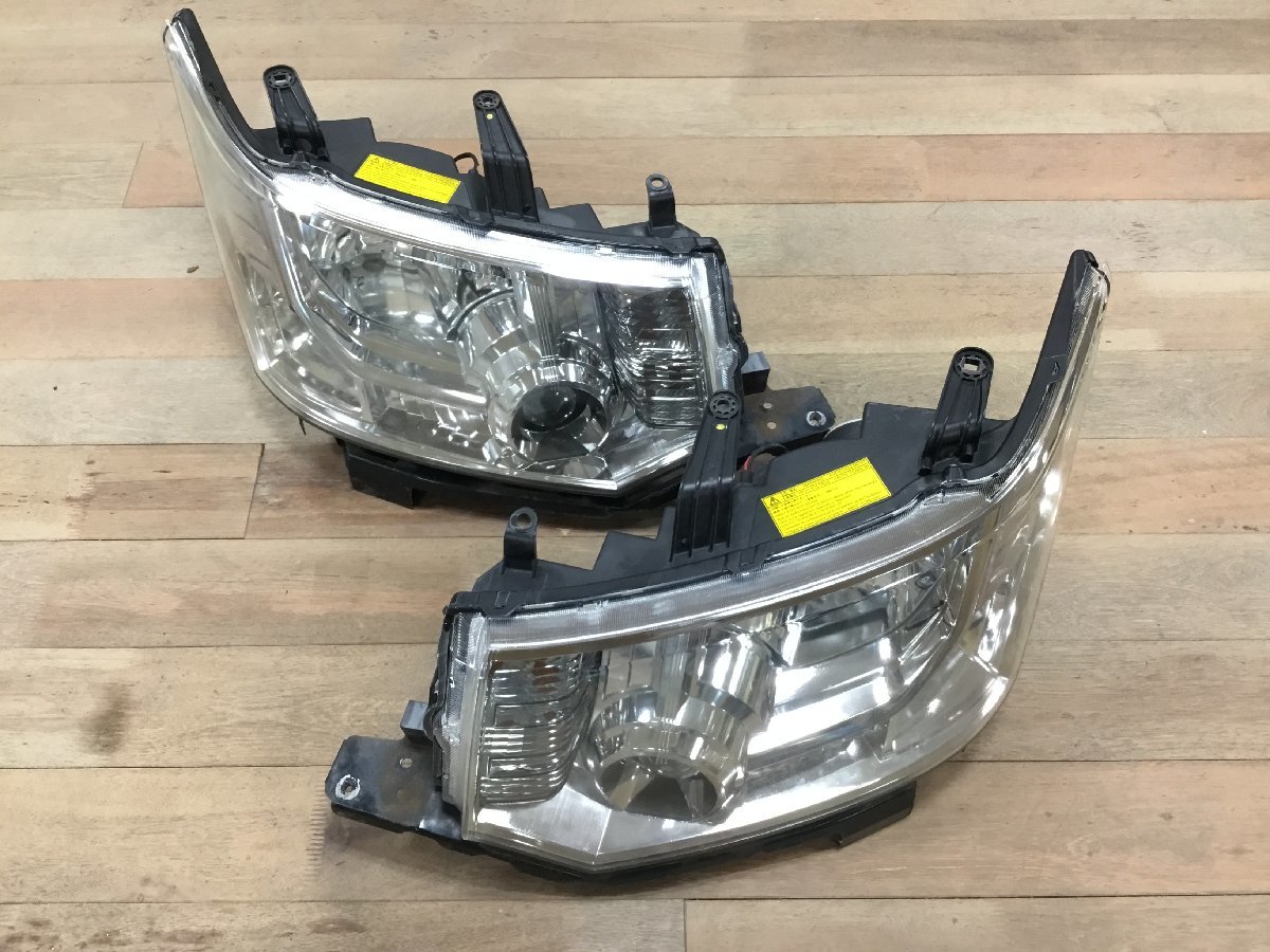 デリカ D5 純正 ヘッドライト HID 左右 美品 早い者勝ち‼️ hubler.cl