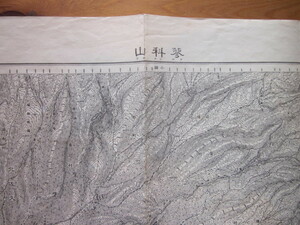 古地図　蓼科山　5万分の1地形図◆昭和２９年◆長野県