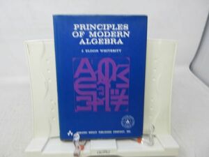 G1■洋書 Principles of Modern Algebra 【著】J. Eldon Whitesitt◆可■