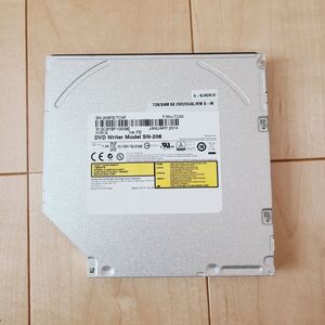 【即発送 未使用品】TOSHIBA SAMSUNG SATA接続 内蔵型 DVDスーパーマルチドライブ 薄型 スリム 12.7mm SlimSATA 東芝 サムスン SN-208 03