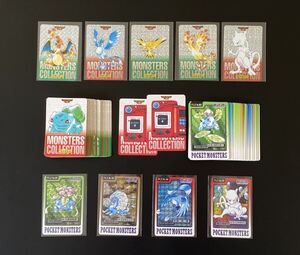 108枚(内 キラ 9枚) ポケモン カードダス BANDAI バンダイ バンプレスト リザードン ミュウツー ポケモンカード pokemon まとめ売り