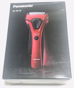 新品未使用未開封メンズシェ-バ- パナソニック 赤 ES-RL15-R 3枚刃 お風呂剃り可 Panasonic メンズシェーバー