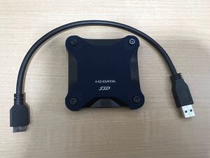 アイ・オー・データ ポータブルSSD 2TB 耐衝撃 軽量