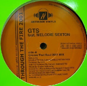 $ GTS / THROUGH THE FIRE 2001 (AIV-12047) Chaka Khan チャカカーン 名曲カバー (Groove That Soul 2001 Mix) Remix Satoshi Hidaka Y50