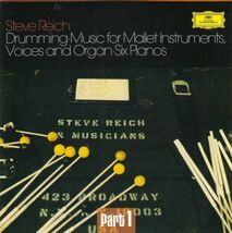 [2CD/Dg]ライヒ:ドラミング/S.ライヒ(marimba)他 1974.1_画像1