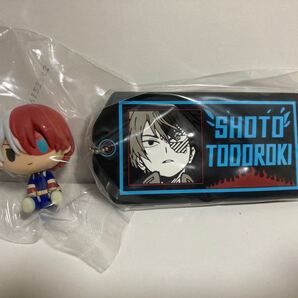 ヒロアカ 一番くじ F賞+G賞 ラバーキーホルダー+ちょこのっこ フィギュア 轟セット