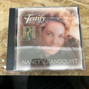 シ● ROCK,POPS NANCY GRANDQUIST - TESTIFY アルバム,INDIE CD 中古品