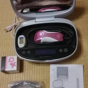 美品 ケノン ver4.1 まつ毛脱毛機付き カートリッジ3個(新品1、中古2)