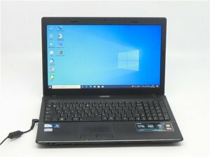 カメラ内蔵/中古/15型/ノートPC/Win10/新品SSD256GB/8GB/Pentium　B950/ASUS　X54C MS Office2021搭載　新品無線マウス