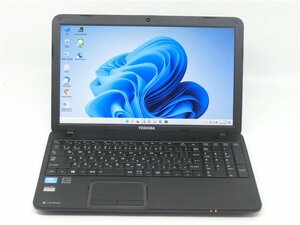 カメラ内蔵/中古/15型/ノートPC/Windows11/爆速新品SSD128/4GB/CEL　B830/TOSHIBA　B352/W2CG　MS office2021搭載　新品無線マウス