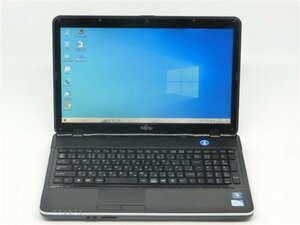 カメラ内蔵/中古/15.6型/ノートPC/Win10/SSD120G/4GB/Pentium　B960/FMV　AH42/G MS office2021ProPlus搭載　新品無線マウス