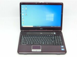 中古/15.6型/ノートPC/Windows10/新品SSD256GB/4GB/i3-M330/FMV　NF/G50 Office搭載/HDMI/無線WIFI/テンキー/即使用可