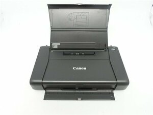 中古　Canon PIXUS モバイルプリンター インクジェットプリンター ip110 　 通電のみ確認済み　ジャンク品　送料無料