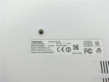 TOSHIBA　T54/TW　i5 5015U 2.1GHZ 6GB　　白ムラあり　右側面破損あり　詳細不明　ノートPCパソコン　ジャンク品_画像6