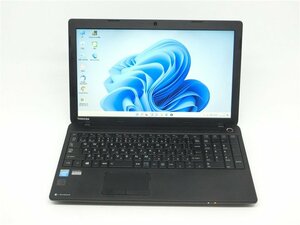 Windows11/カメラ内蔵/中古/15.6型/ノートPC/爆速新品SSD128/4GB/Cel　847/TOSHIBA　B353/21JB 新品無線マウス　MS office2021搭載