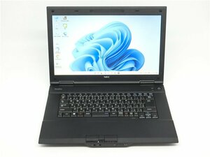 最新Win11Pro/中古/15.6型/ノートPC/爆速新品SSD128GB/4GB/3世代i5/NEC VX-G　　新品無線マウス MSoffice2021proPlus搭載　