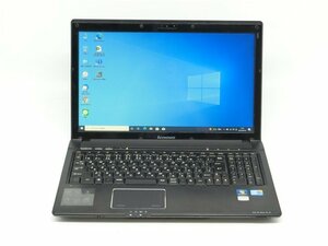 カメラ内蔵/中古/15型/ノートPC/Win10/新品SSD256/4GB/corei3　M330/Lenovo　G560　新品無線マウス　動作良品　MS office2021ProPlus搭載