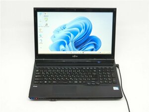 最新Win11Pro/カメラ内蔵/中古/15.6型/ノートPC/新品SSD256GB/8GB/Pentium　B980/FMV　AH42/J 新品無線マウス　MS office2021搭載　