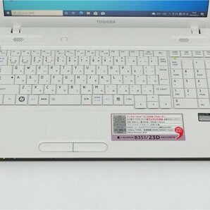 中古/15型/テンキー/無線WIFI/ノートPC/Win10/新品SSD256/4GB/2世代i3/TOSHIBA B351/23D 新品無線マウス  MS office2021ProPlus搭載の画像3