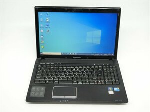 カメラ内蔵/中古/15.6型/ノートPC/Win10/新品SSD256/4GB/corei5　M460/Lenovo　G560　新品無線マウス　動作良品　MS office2021ProPlus搭載