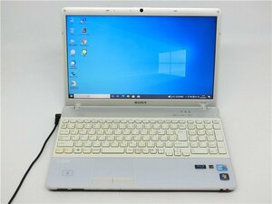 カメラ内蔵/中古/15.6型/ノートPC/Win10/爆速新品SSD256/4GB/COREi5 M460/SONY　VPCEB39FJ　新品無線マウス/HDMI/WIFI/テンキー/office搭載