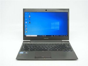 薄い/軽量/中古/13型/ノートPC/Windows10/新品SSD256/4GB/i5　3317U/TOSHIBA　R632/F　MS office2021搭載