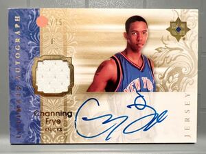 最高級版直書/75枚限定 Auto Jersey 06 UD Ultimate Channing Frye チャニング・フライ NBA サイン ユニフォーム Panini Knicks Cavs 優勝