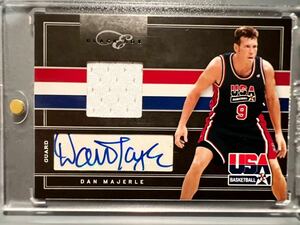 最高級/49 USA Auto Jersey 11 Panini Dan Majerle ダン・マーリー NBA サイン バスケ Pistons 3回 All-star 2回 All-defensive 米代表