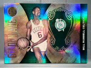 最高級版/299枚限定 Insert 11 Panini GS Bill Russell ビル・ラッセル NBA バスケ ボストン セルティックス 11回優勝 HOF 故人 インサート