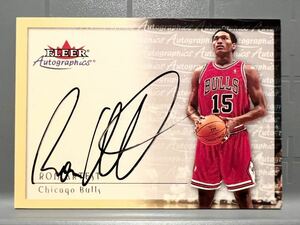 超絶レア直書 00 Fleer Ron Artest Metta World Peace NBA サイン バスケ Bulls ユニフォーム Panini シカゴ ブルズ 優勝 All-star 守備王