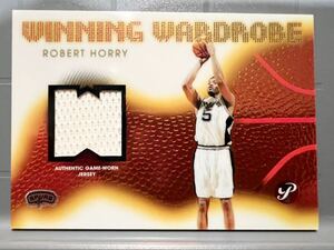 人気選手 Jersey 04 Topps Robert Horry ロバート・オーリー NBA ユニフォーム Panini バスケ 7回優勝 Lakers レイカーズ Spurs スパーズ