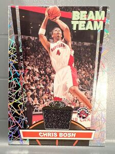 人気シリーズ Jersey 07 Topps Beam Team Chris Bosh クリス・ボッシュ NBA 実使用 ユニフォーム バスケ Panini 11回All-star Heat 2連覇